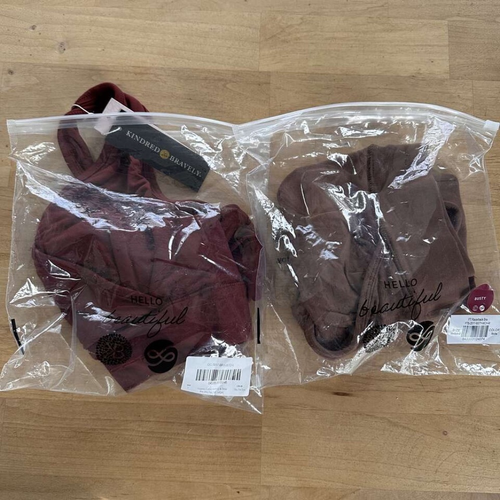 TWO NEW Kindred Bravely nursing bras NWT